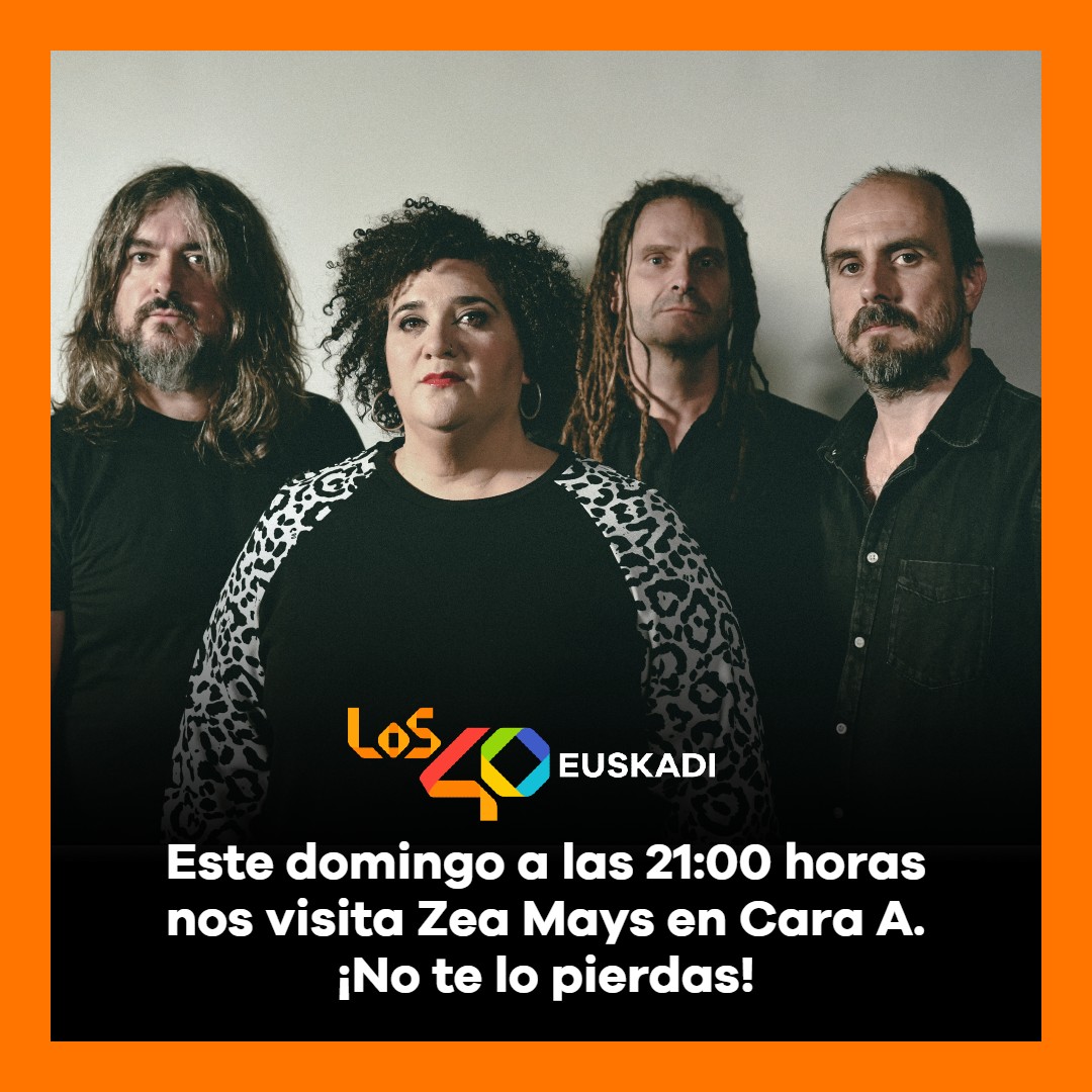 📢 El domingo nos visita... <a href="/zeamaysrock/">Zea Mays</a> !!

 🚀 Descubriremos un nuevo #N1, ¿Cuál será la canción favorita de la semana?

Además, te contaremos lo que no sabías de <a href="/berritxarrak/">Berri Txarrak</a> 🎉

🙌🙌🙌 El domingo a las 21 horas.... ¡No te lo pierdas!