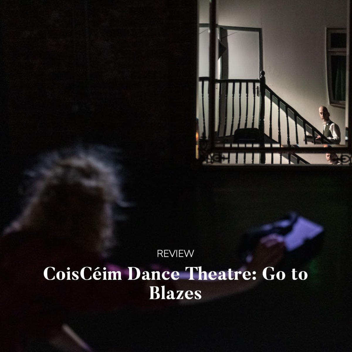 springbackmag's tweet image. #NewOnSpringback #Review 

In CoisCéim Dance Theatre&apos;s &apos;Go to Blazes&apos;, a mix of live and VR performance in response to Joyce’s classic novel becomes a heady, scented experience

Review by Karina Buckley 

#dancewriting #dancecriticism #dancetheatre #VR 

bit.ly/3VC8kpM