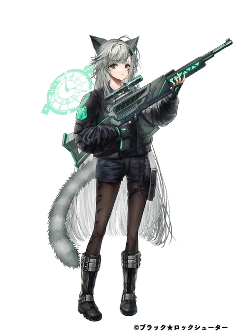 「ブラックロックシューター FRAGMENT」様( )にて3フーリン(Newbie)のイラストを描かせていただきました。ぜひぜひよろしくお願いします～!公式 #ブラックロックシューター 