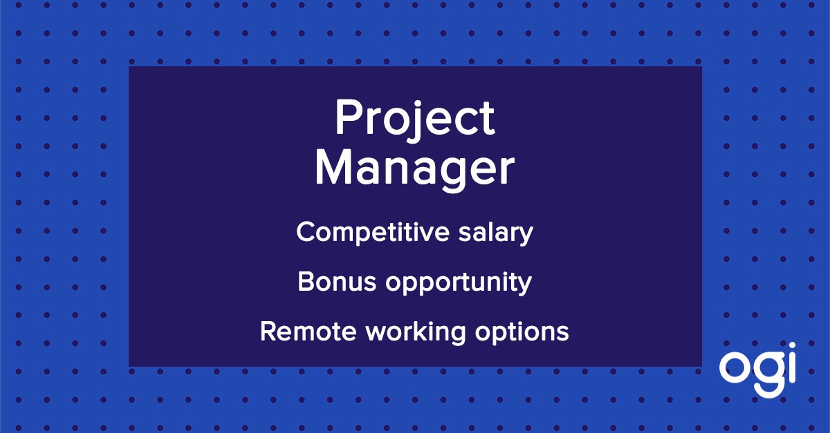 OpenGI_careers's tweet photo. 👉 Hiring: Project Manager 👈

We're looking for someone who has project management skills and software development knowledge for this exciting role!

Find out more about the vacancy and apply here: https://t.co/K7TZf0nmUn

#LifeAtOGI #OGICareers #TechJobs #ProjectManagementJobs https://t.co/CVf8UUmLXS