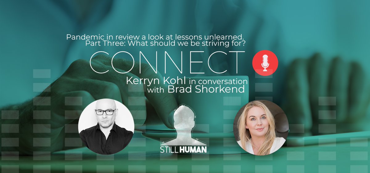 theKohlface's tweet photo. @Brad Shorkend joins @Kerryn Kohl to discuss leadership lessons from the pandemic and what we should be striving for going forward. Tune in now!
https://t.co/SWtB7J0TZy https://t.co/jpQIVcd3rV