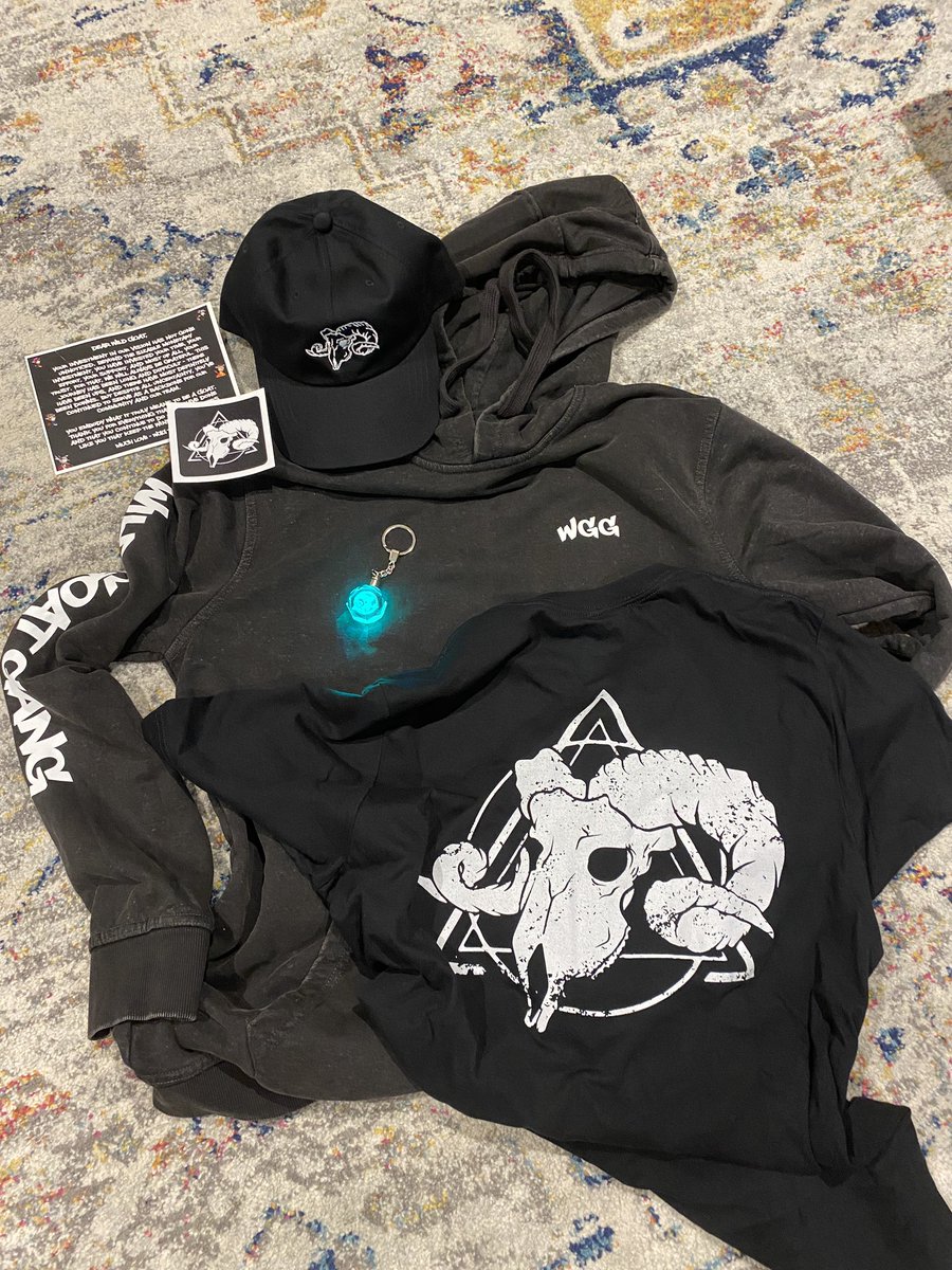 Innocent_dugong's tweet photo. Super stoked to receive my @WildGoatGangNFT inner circle merch pack today! Appreciate what @seasawscott and the team is building. Here for the long haul π§Ώπ. https://t.co/St5HKcTxJp