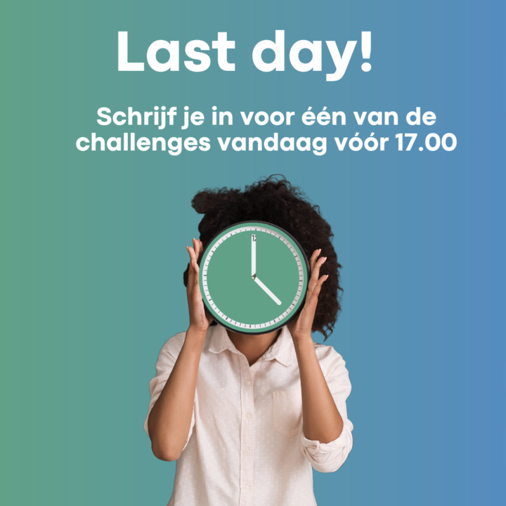 VANDAAG IS DE LAATSTE DAG OM JE IN TE SCHRIJVEN 🕔 Heb jij altijd al als startup willen samenwerken aan innovaties voor morgen? Schrijf je dan vandaag in tot 17.00. Je ontvangt € 𝟮𝟱.𝟬𝟬𝟬 én werkt samen met de overheid met evt een vervolgopdracht. bit.ly/3FkxN21