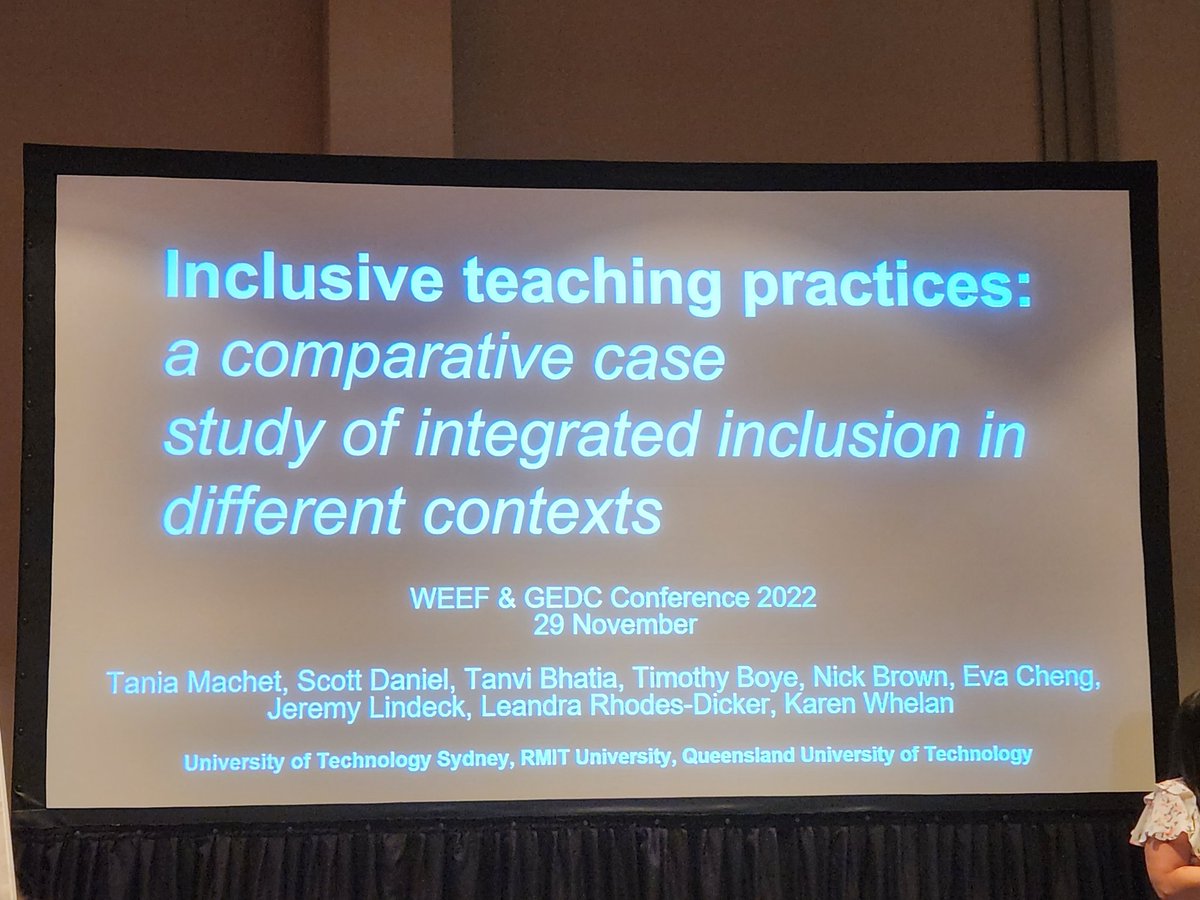 Doreen (@becomingdoreen) on Twitter photo Inclusion is crucial!
Problem: "Engineering is perceived as monolithic and people have to conform to it."
Discussion: "Rather than understanding how excluded students adapt, how can we create an inclusive environment in different contexts?"
#ThinkBigDiversity
<a href="/weefgedctweets/">WEEFGEDCofficial</a> Inclusion is crucial!
Problem: "Engineering is perceived as monolithic and people have to conform to it."
Discussion: "Rather than understanding how excluded students adapt, how can we create an inclusive environment in different contexts?"
#ThinkBigDiversity
<a href="/weefgedctweets/">WEEFGEDCofficial</a>