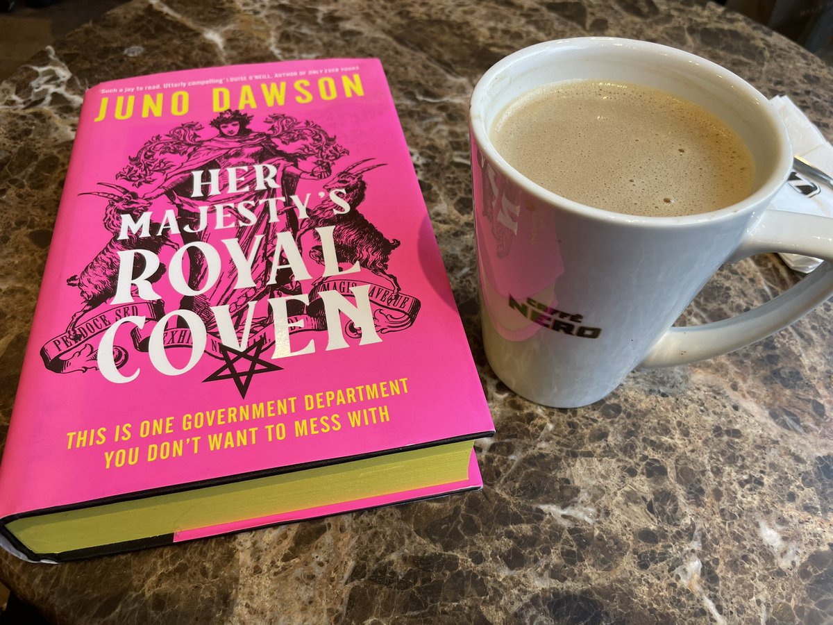 MarthaDunlop's tweet photo. Itโs only 9.30 and Iโve already been to the dentist. So Iโve definitely earned my treat! #cafereading #coffee #books #witchbooks #spredges #booktwitter https://t.co/D9VuuZX0jd