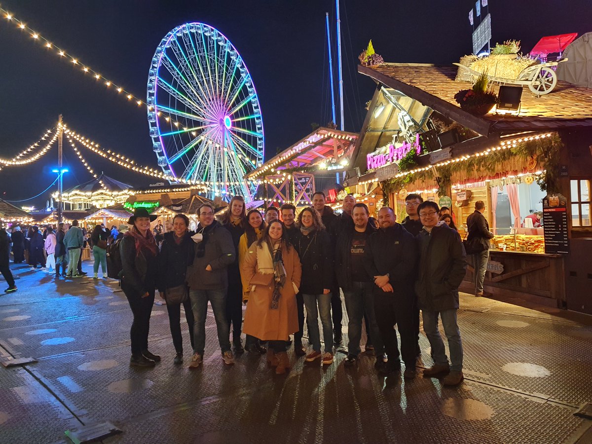 To close our 3 days of all-hands meeting, we enjoyed a moment all together at Winter Wonderland. 

It's almost Christmas already in London! 🎄