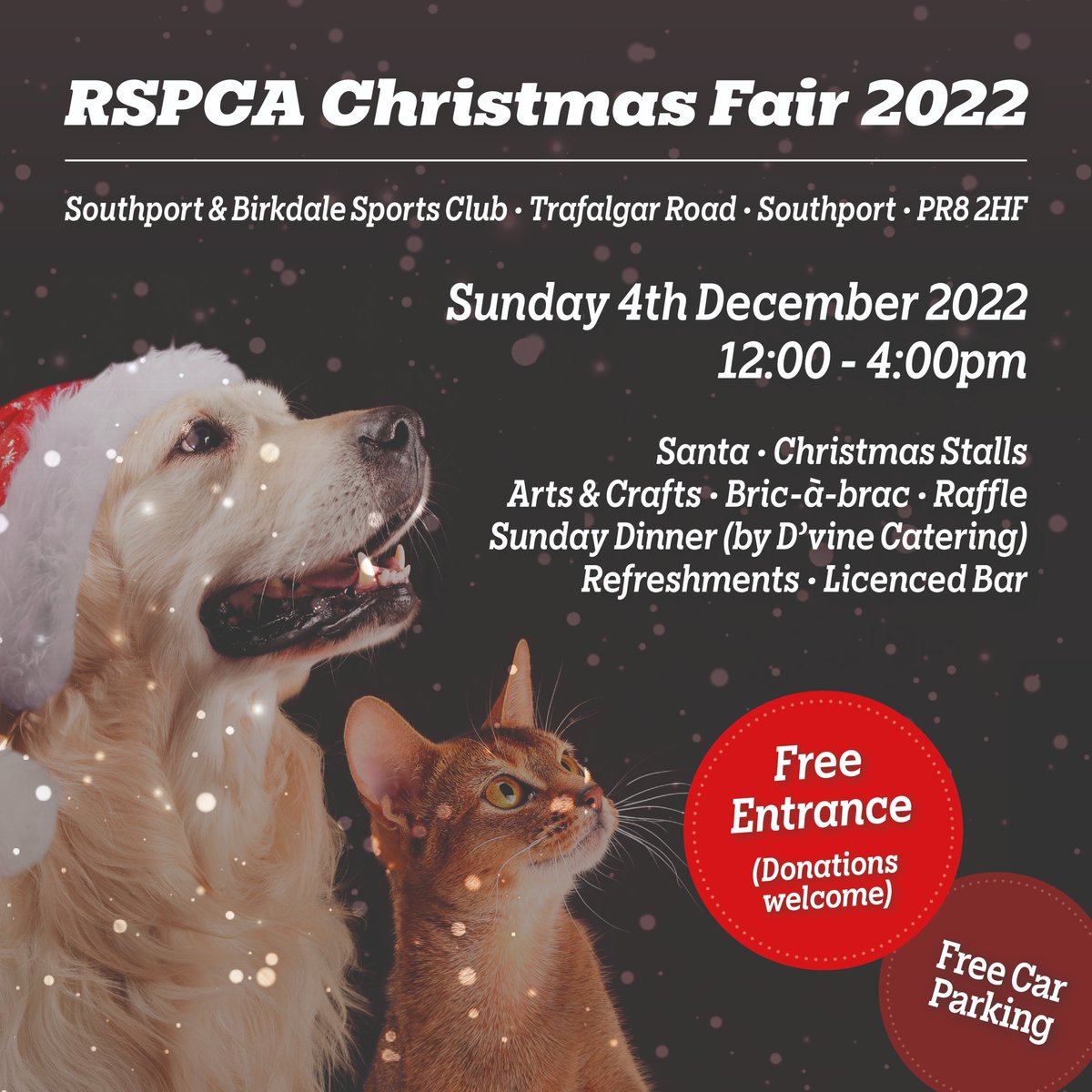 This Sunday we will be holding our annual #ChristmasFair We hope you can all join us for lots of festive fun :-)