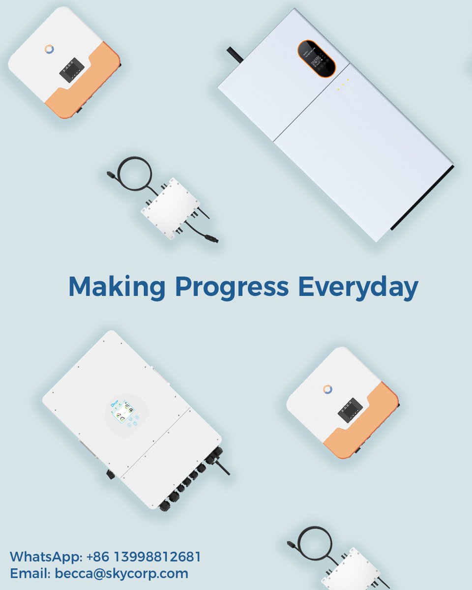Are you facing the same problems ? High electricity cost, unstable power supply, and noisy diesel generator ?More and More people choose Skycorp’product to bring a clean,stable and uninterrupted power source for their families .
#solar #solarinverter #solarpower #solarenergy