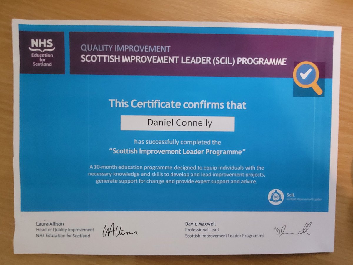 DConnelly1's tweet photo. Finally completed @ScIL_NES! Delighted to receive my poster and certificate after last week's graduation! Thanks to @S4Maher and the team for a fantastic course and to @Scott_D_Purdie for support throughout! Highly recommend the course. #scilgrad2022 https://t.co/l3ZCSFKrTi