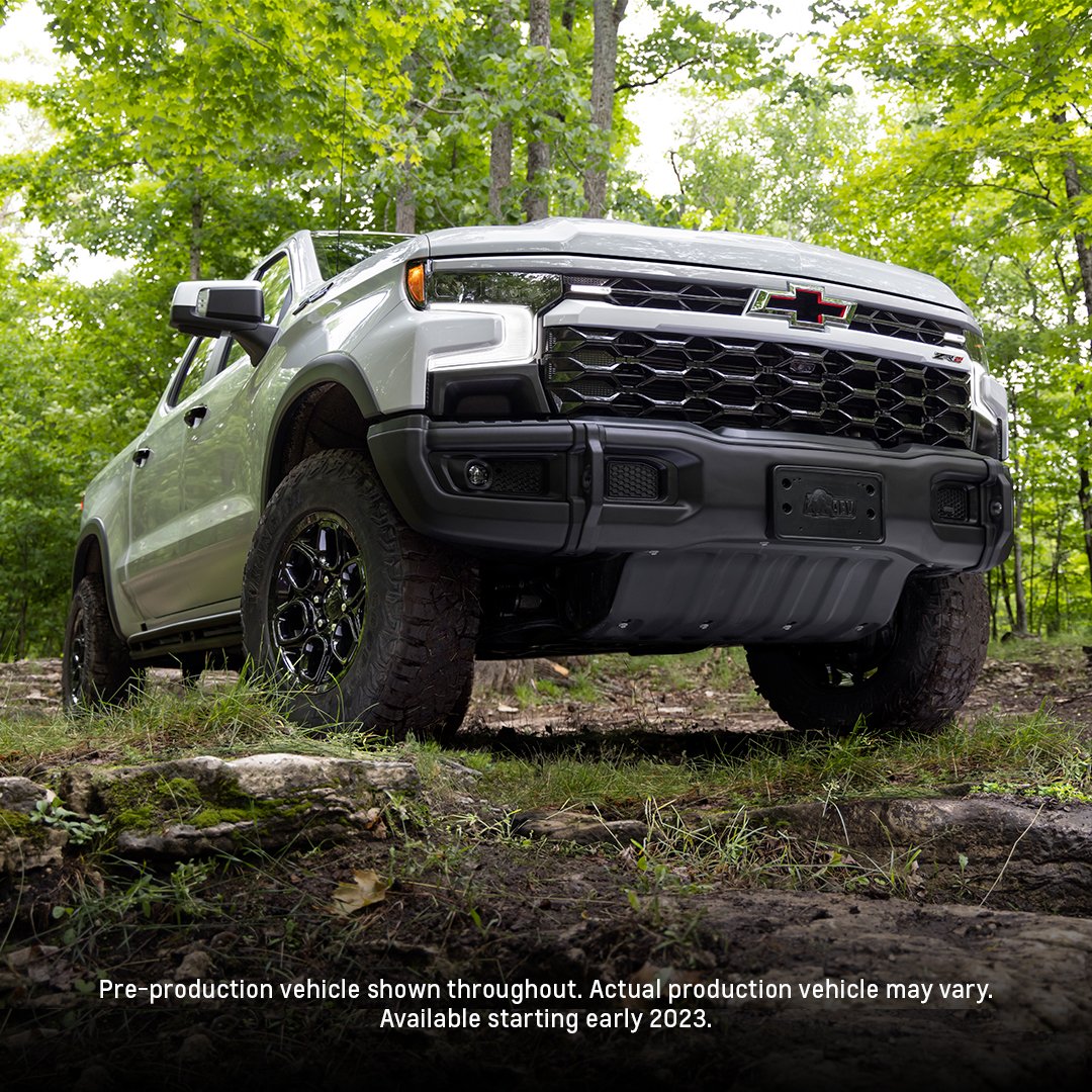 ApplegateChev's tweet photo. It’s time to redefine domination. The Silverado ZR2 Bison — in partnership with AEV Conversions — is built for overlanders to prove that nowhere is where they belong.

#Silverado #2023Silverado #SilveradoZR2 #SilveradoBisonZR2 #ChevySilverado #ApplegateChevrolet #FindNewRoads https://t.co/k0taZCG2aa