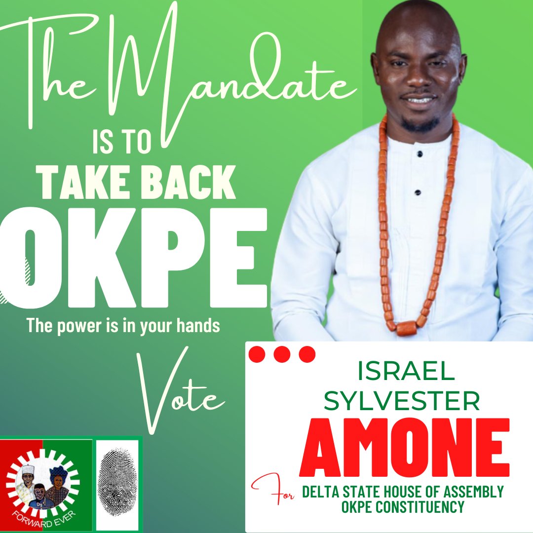Obi_Amone2023's tweet photo. JOY IS COMING NIGERIA!
JOY IS COMING OKPE!
CHOOSE TO BE BETTER!
THE TIME IS NOW!
#peterobiforpresident #obidientmovement #amone4okpe #labourpartydelta #sonofokpe #takeback9ja https://t.co/bDweVaCNuB