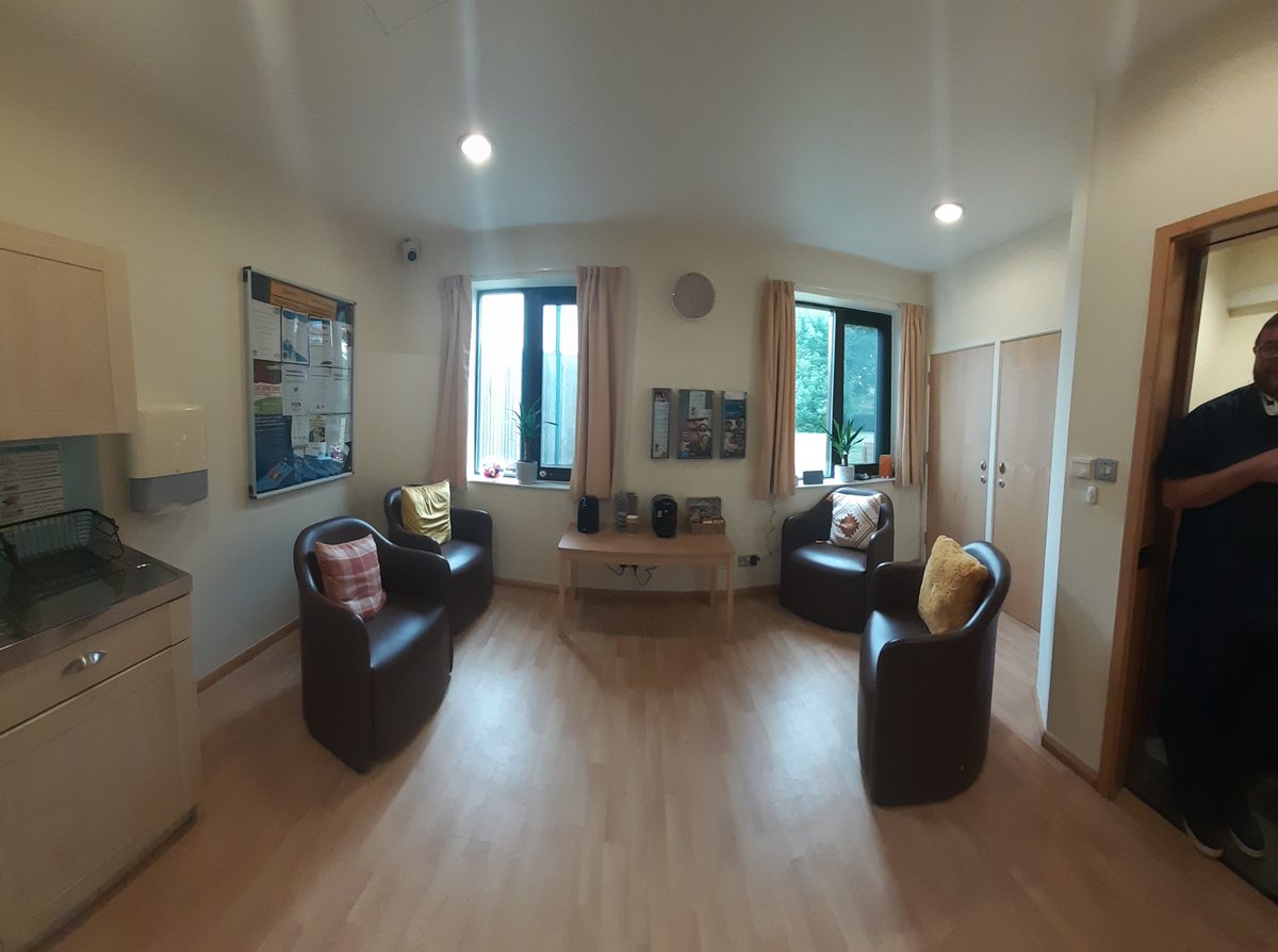 Working together group project - redoing the family visiting room and making it warmer and less clinical!