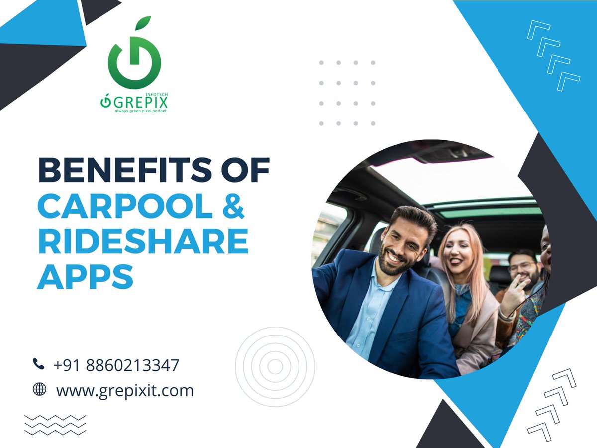 grepixit's tweet photo. The #rideshare business is an opportunity for #startups looking for the next big venture. Here are the best ride-sharing and carpooling apps to get an idea. With our #rideshareapp, you can launch your business in a few days.
To learn more: https://t.co/MRaVDbLBZh
#carpoolingapp https://t.co/ksDvqoAOq7