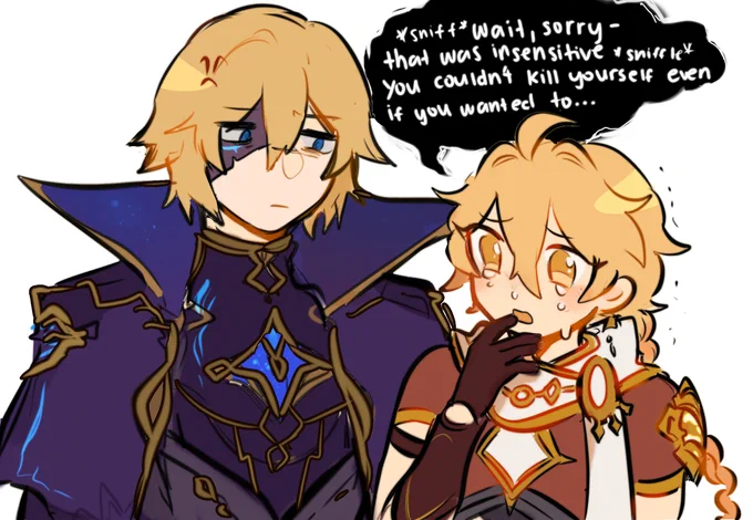 please be nice to him ..... 