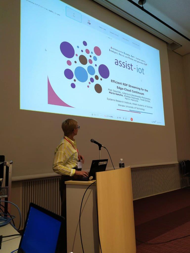 #LearnaboutASSISTIoT:  Maria Ganzha, our Technical Manager, presented the paper "Efficient RDF Streaming for the Edge-Cloud Continuum” at <a href="/IEEEorg/">IEEE</a> 8th WF-IoT, in the context of ASSIST-IoT Special Session. 
<a href="/NGIoT4eu/">NGIoT</a> <a href="/HorizonEU/">Horizon Europe 🇪🇺</a>