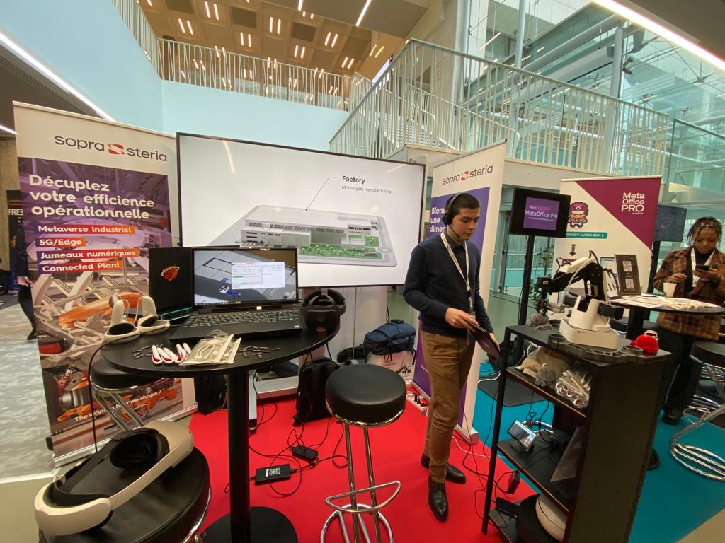 SopraSteria_fr's tweet photo. #Metaverse : quels sont les enjeux et les opportunités pour les entreprises ?

Rencontrez nos experts Sopra Steria, au salon #Metadays (stand A13) et échangez avec eux sur les perspectives, les opportunités et les innovations de ce marché en croissance⬇️
https://t.co/nRBTGTJcWi https://t.co/Xt4dhJ686S
