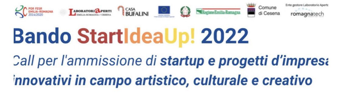 STARTIDEAUP!: la Call per Startup e imprese per sviluppare innovazione tecnologica e digitale nel centro storico di Cesena >>>
incubatorenapoliest.it/startideaup-la…