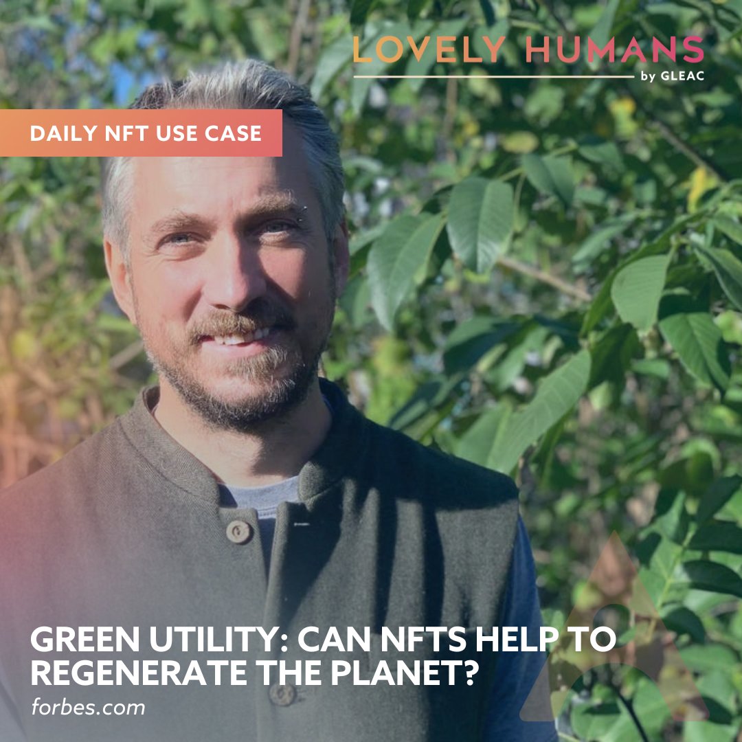 gleac_skills's tweet photo. Interesting question… Can #NFTs Help To Regenerate The Planet?
https://t.co/gdCA3vZTyx
#Web3 #Forbes #ForbesArticle #GreenUtility #NFTAreTheFuture #SmartContracts #Blockchain #BlockchainTechnology #LovelyHumans https://t.co/35umep7GL1