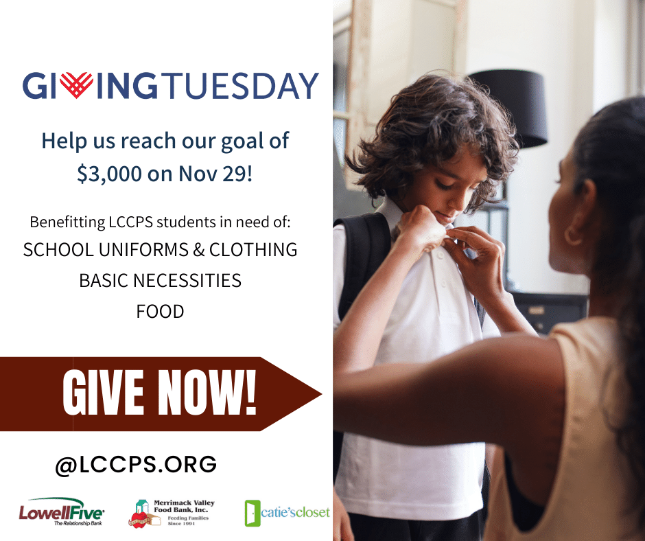 lowellcomchrtr's tweet photo. Today is #GivingTuesday! https://t.co/3XWkhJOG6w