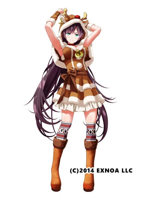 『御城プロジェクト:RE』にて、本日より開始の期間限定イベントで実装されました「[聖夜]龍王山城」のイラストを担当しました。 イベントを進めることで確定入手できますのでよろしくお願いします～#城プロRE 
