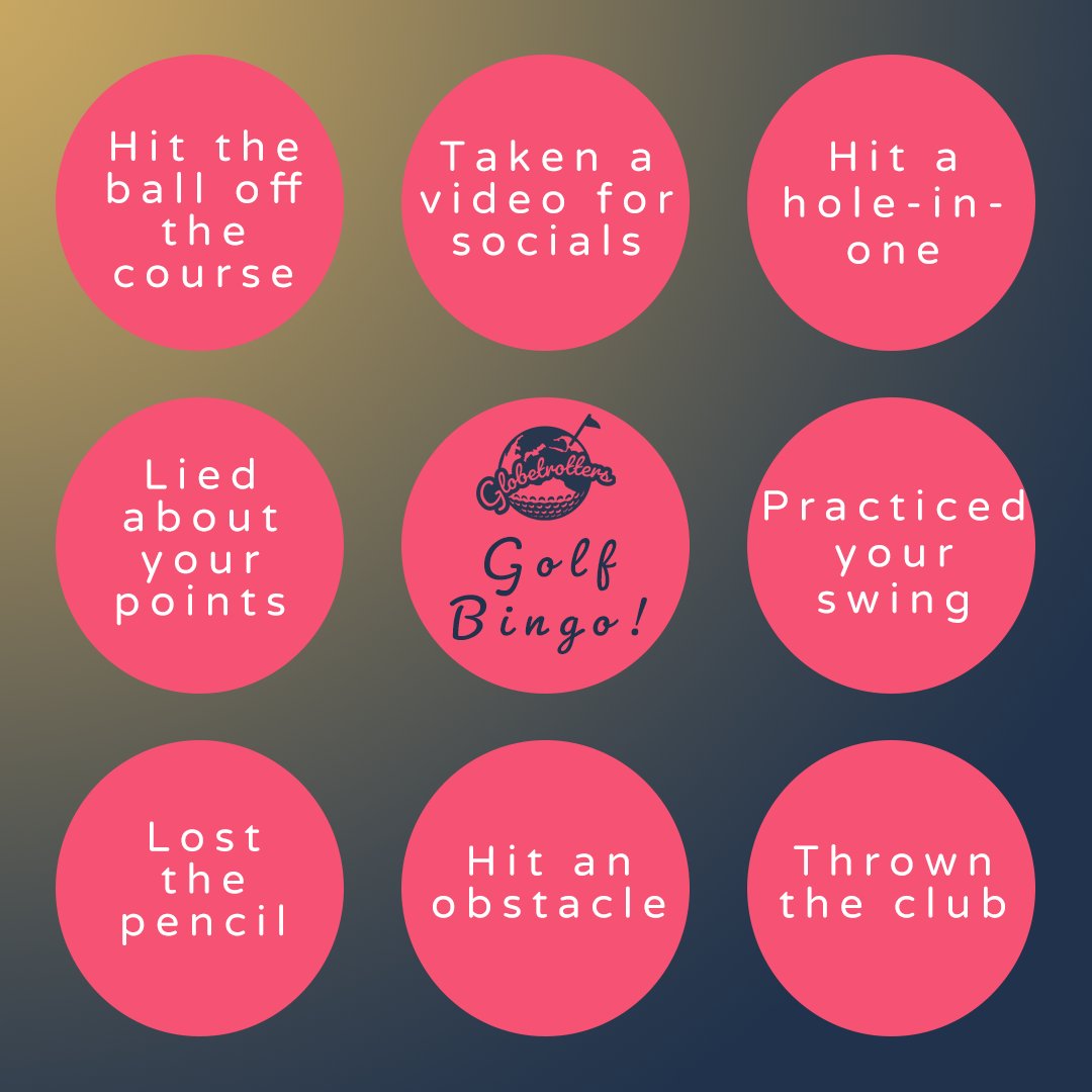 If only there was a pop-up crazy golf that has seen it all... 😉 🤫

#golfbingo #bingo #crazygolf #minigolf #funthingstodo