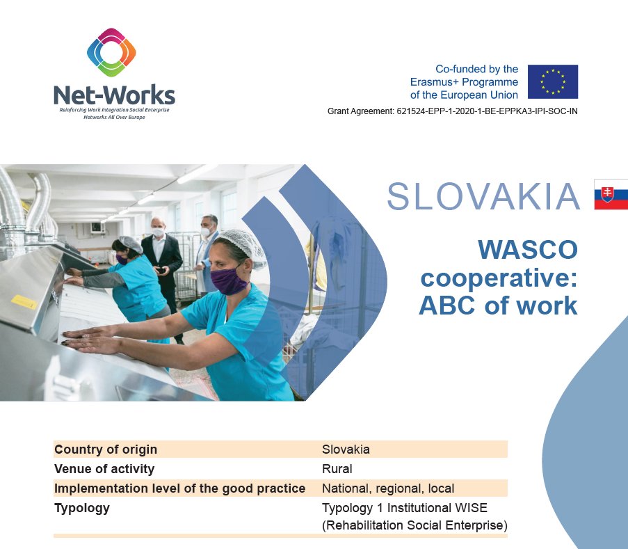 ensienetwork's tweet photo. 😀Meet #PracovnaWASCO from #Slovakia 🇸🇰 a good practice in the #NetWorksProject!
It is a #WISE operating in laundry and ironing in the village of #Valaska & aims to create an environment to improve lives of vulnerable people through work!
🔗https://t.co/mPMnMGFxHm
@socentie https://t.co/JamD7Yzi3a