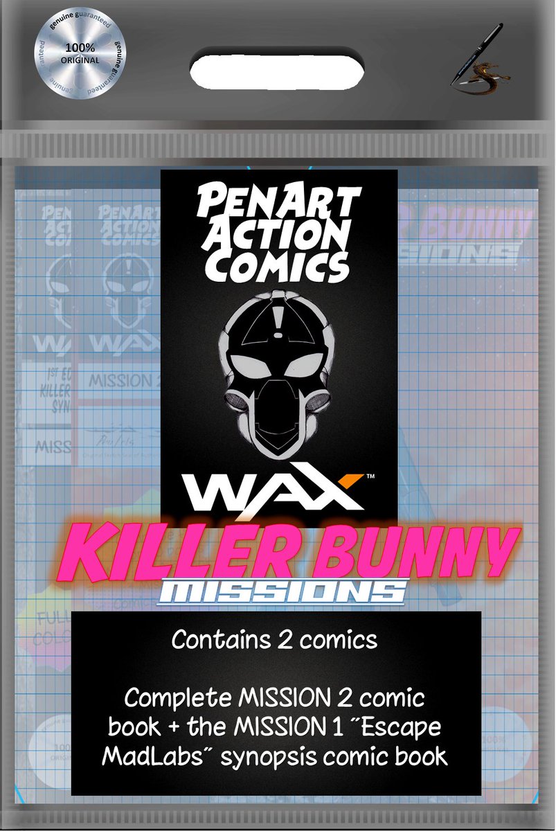 BorjsDavin's tweet image. Good Day #WaxFam 
PenArts Action Comics
KIller Bunny Comics Pack
contains complete Mission 2 + FREE Mission 1 synopsis comics + 1 extra item 

Drop 
neftyblocks.com/collection/pen…

#WAXNFT #NFTs #NFT #NFTcomics #comics #nftcollectors #NFTCommmunity #NFTcollectibles #NFTartwork #NFTart