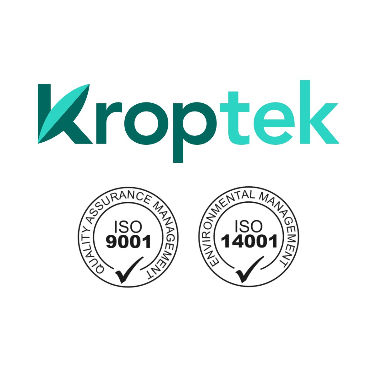 Kroptek is pleased to announce that it has been awarded ISO 9001 and ISO 14001 certifications for its LED and CEA solutions manufacturing facility.

Find out more here... 
kroptek.com/blog/kroptek-s…