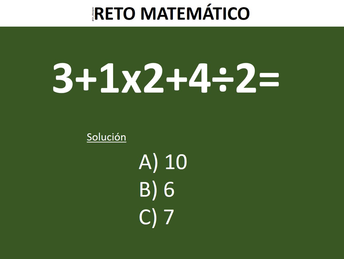 Reto matemático.