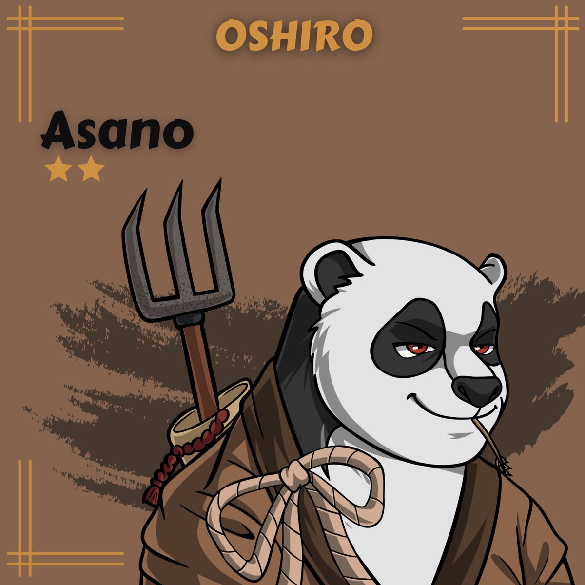 Let me introduce, Asano the farmer
What do you think ? there is still 1 character left 👀