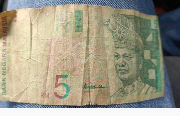 M04699761's tweet photo. Anayejua pesa hii ya zamani ya Malaysian banknote RM 5, anisaidie kutafuta wateja. https://t.co/spo9gSqvib