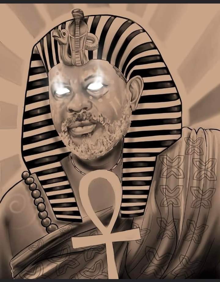 ACCOMPAGNONS LE PHARAON DANS SA DERNIÈRE DEMEURE AVEC NOS LIBATIONS . 

🙏🏿🙏🏿🙏🏿