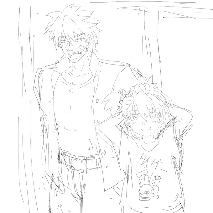 近所のガキが○年後押しかけ子作り要求してくるの好き的な落書き 