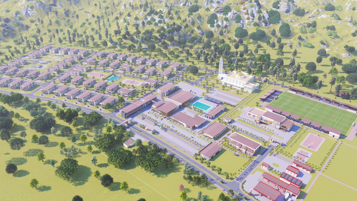 Civitasdesign's tweet photo. Satellite village.
With,
Residentials and commercial buildings,
School, 
Medical center,
Shopping centers,
Show rooms, 
Community center,
Swimming pool,
Soccer pitch, 
Basketball and tennis court, and Landscaped gardens. https://t.co/OePCpOtgMV