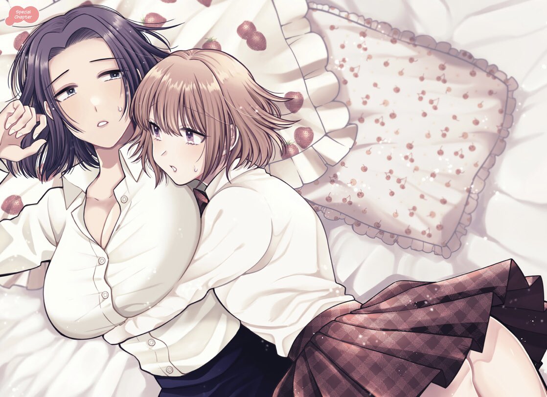 GL_yuri_'s tweet photo. (๑♡⌓♡๑) #yuri #manga #GL #agegap https://t.co/jZhazpoQFq