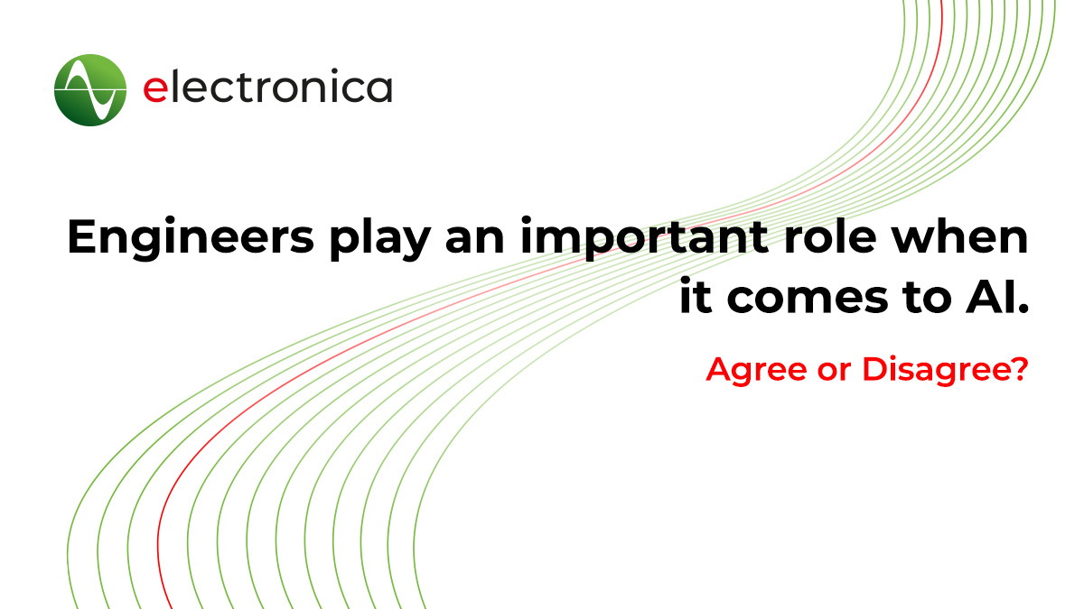 electronicaFair (@electronicafair) on Twitter photo The @vdi_news's status report shows that expectations for #AI use among #engineers have not materialized. What do you think? What is the current value of #artificial-intelligence among engineers? #electronicaFair bit.ly/3OuiPZS The @vdi_news's status report shows that expectations for #AI use among #engineers have not materialized. What do you think? What is the current value of #artificial-intelligence among engineers? #electronicaFair bit.ly/3OuiPZS
