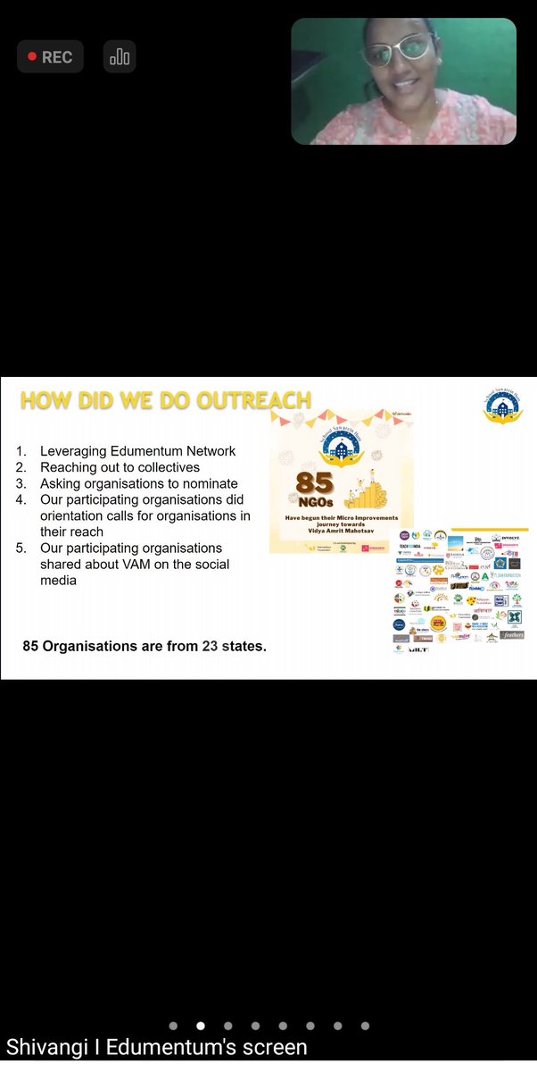 SRMFoundationT's tweet photo. Participated in virtual meeting of NCERT regarding VAM (Vidya_Amrit_Mahotsav) initiated by #NCERT and #Diksha app for micro improvement in education ecosystem.
#विद्या_अमृत_महोत्सव 
#EduMentum https://t.co/eMtpPVcrfE
