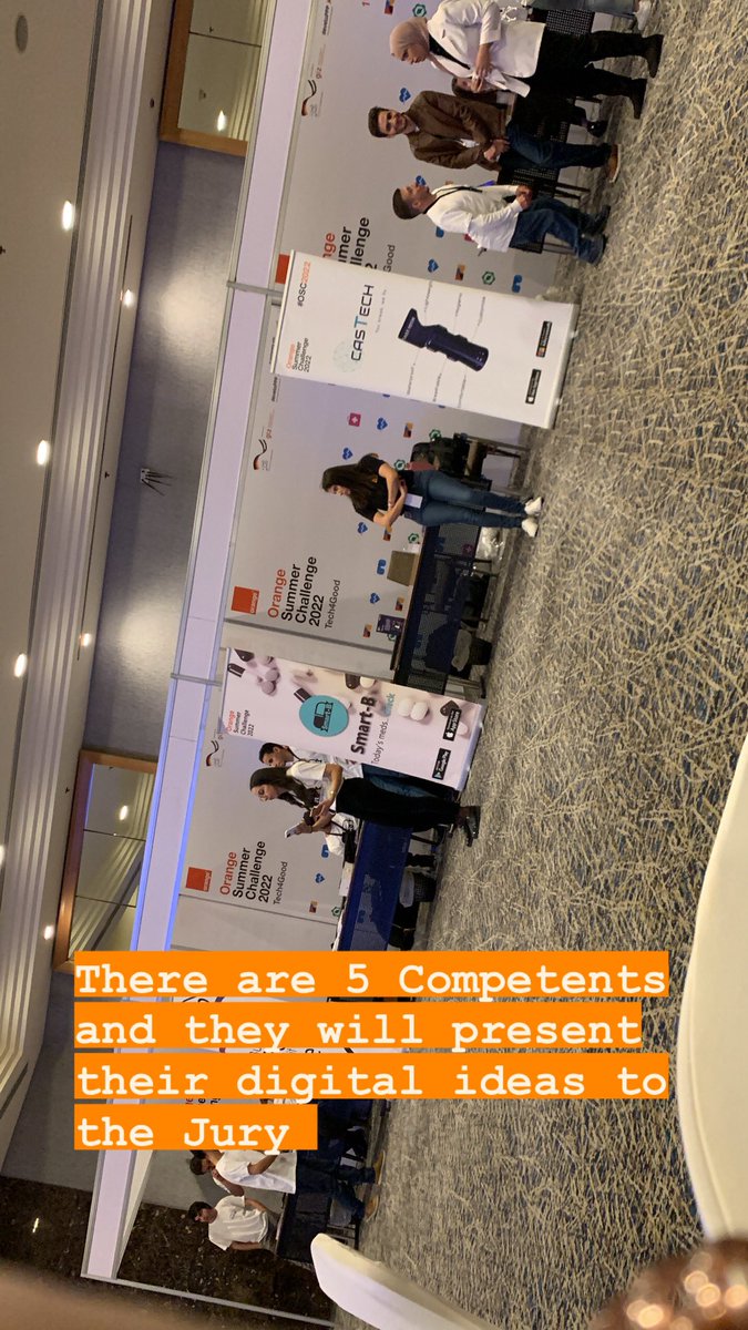 bh_zeina's tweet photo. Today 5 groups of students are presenting their technology ideas to jury, and tge. The jury will chose the best idea to help them to grow their  idea into business 👍🏻
All of the ideas are very useful and creative
Good luck for all of them👍🏻 
They all deserve to win 🥇 
@orangeJo https://t.co/6X93nnsReK