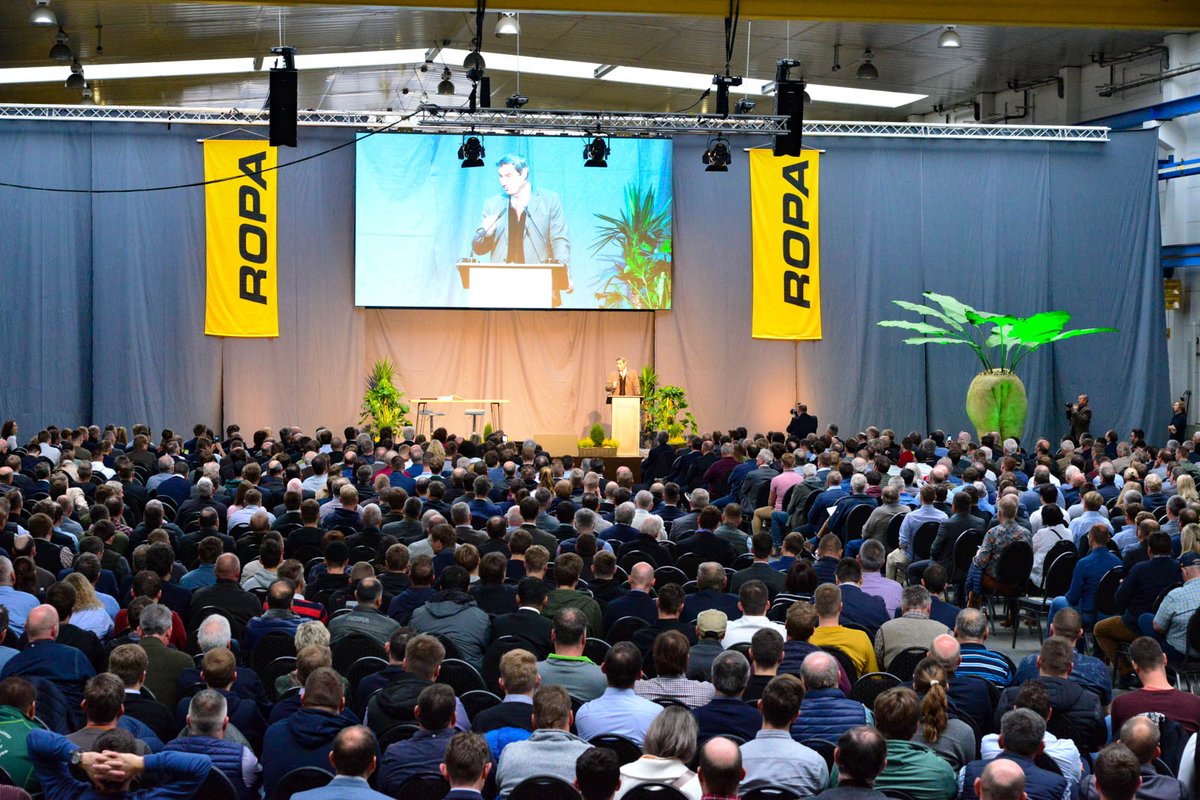 CtmRootCrop's tweet photo. It was a great pleasure to venture out to Sittlesdorf in Germany to celebrate the 50th anniversary of #ROPA 
It's fascinating to see the man that started it all, Hermann Paintner showcasing the first machine that was built all those years ago! https://t.co/6prm76IAoV