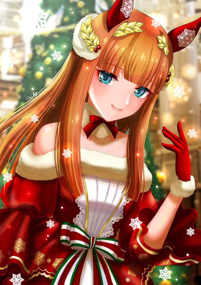 ウマ娘「ウマ娘_クリスマスサイレンススズカスズカちゃんクリスマス欲しかった妄想・・・#ウ」|乙野@C101新刊予約開始！のイラスト