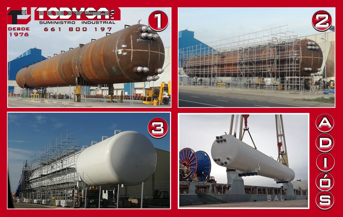 TodysaslBCN_TGN's tweet photo. Nos encanta seguir el desarrollo de los trabajos en los que participamos. #todysa #suministroindustrial #abrasivos #soldadura #consumibles #elevación #medición #iluminación #herramientas #protección #tuproveedorúnico #esab #pferd #metabo #egamaster #tractel #cofra #diadora https://t.co/v6qhuBQYWc