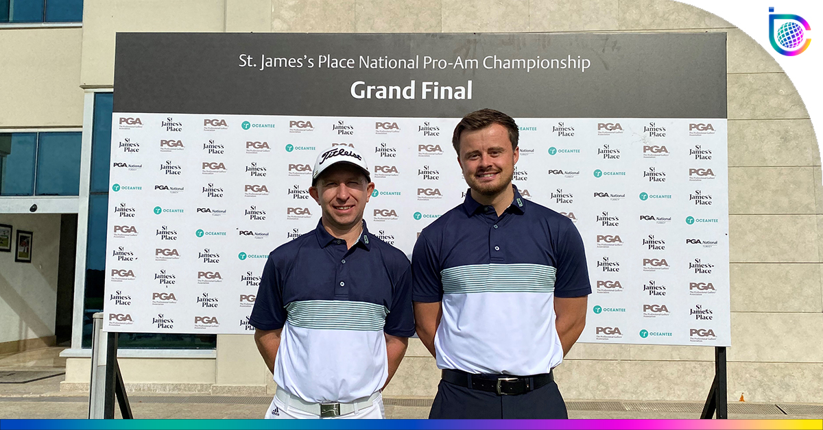 IncodiaInt's tweet photo. The National Pro-AM Championship at St James's Place in Antalya, Turkey, starts today!

After winning a Pro-Am pairs competition, Operations Manager Richard Bridger and @ThePGA  Professional Sam Teer will compete alongside 12 regional finalists.

Best of luck Richard and Sam! https://t.co/f7AU5wbvcP