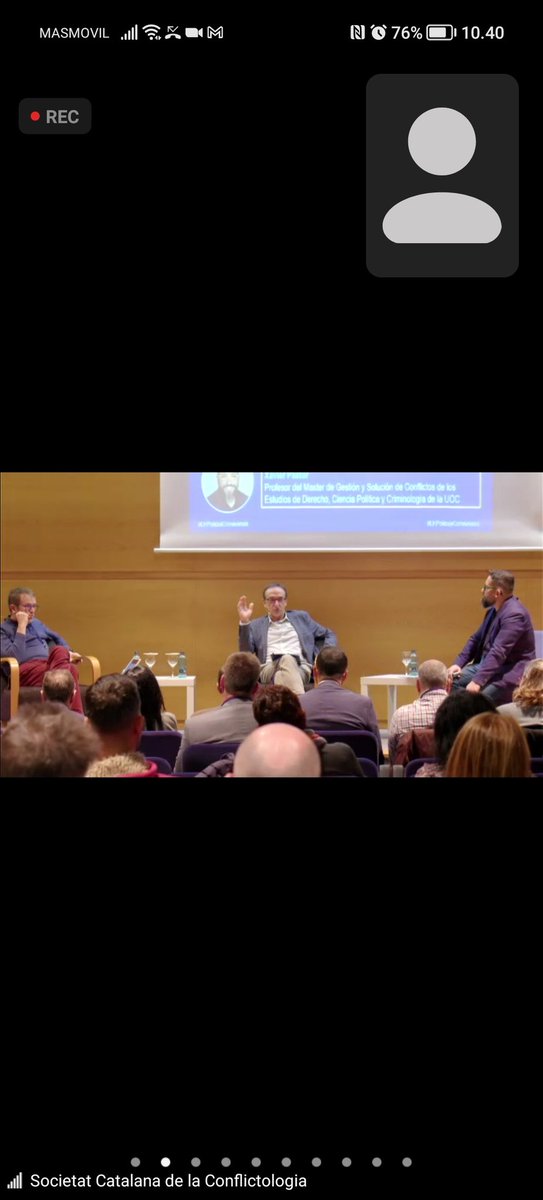 MariTriniHL's tweet photo. Jornada #LHPoliciaiConvivència
Tremendament enriquidora l'entrevista de @XavierPastor a @TamaritJosep i a @franguila
Diferents percepcions amb les seves discrepàncies, en base o no, a l'evidència empírica
#Criminologia #Conflictologia #Realitats #Especialitzacions #Reptes https://t.co/SavzSKhAWw
