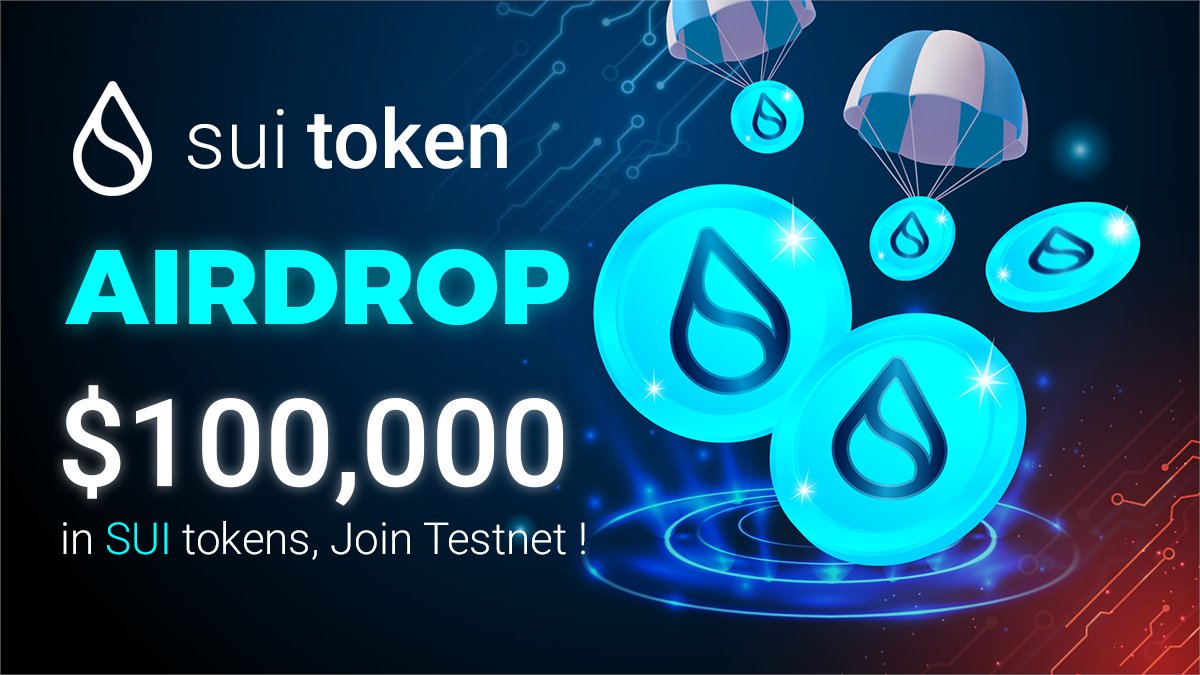 🏆SUI Network TestNet Wave 1 is Live

Join and Claim Rewards Now💥

Airdrop 200,000 #Sui For 500 people winners 🎉

🔻Like + RT this post &amp; Pinned Post
🔻Follow Us

✅Comment your $SUI Address

#APT #Aptos #Airdrop #Airdrops #AptosEcosystem #Sui #Suiecosystem #Suinami #SuiWallet