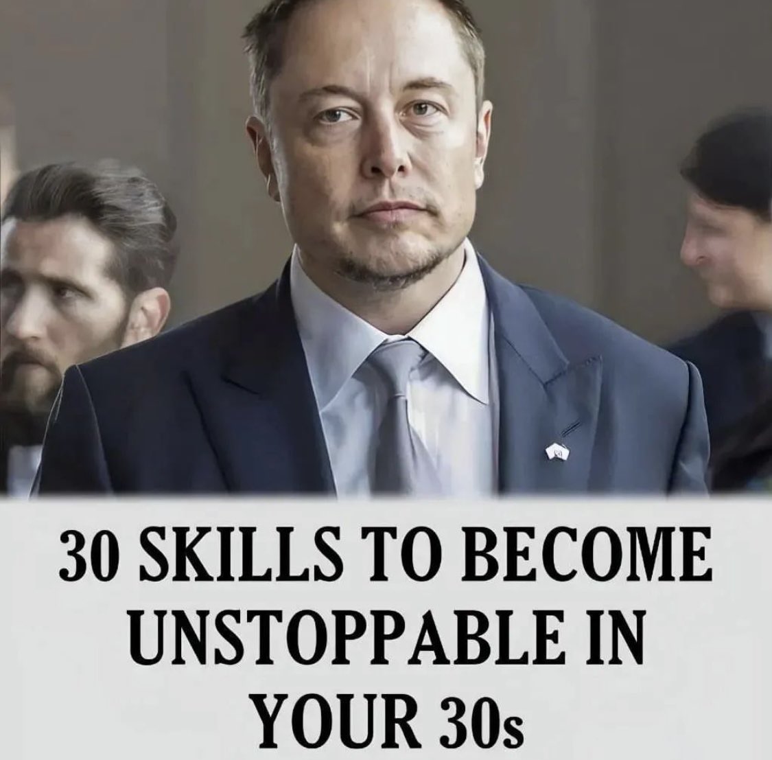 30 necessary skills