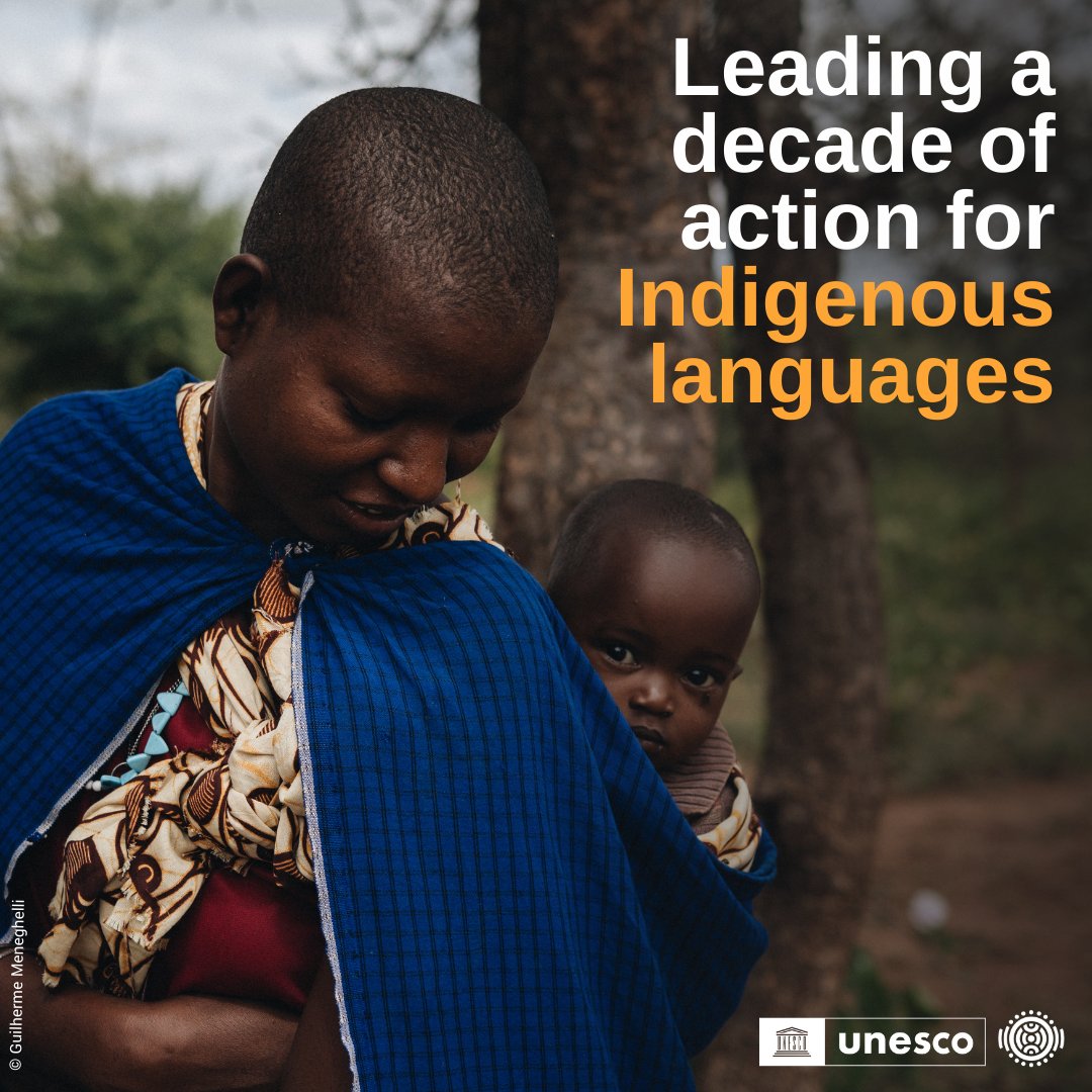 The <a href="/ILDecade/">International Decade of Indigenous Languages</a> for #IndigenousLanguages is about actions to safeguard history, traditions, memory, knowledge, unique modes of thinking, meaning and expression, to guarantee a safe future built by and for indigenous peoples.
13/12 
Join us: on.unesco.org/3VsYmXM