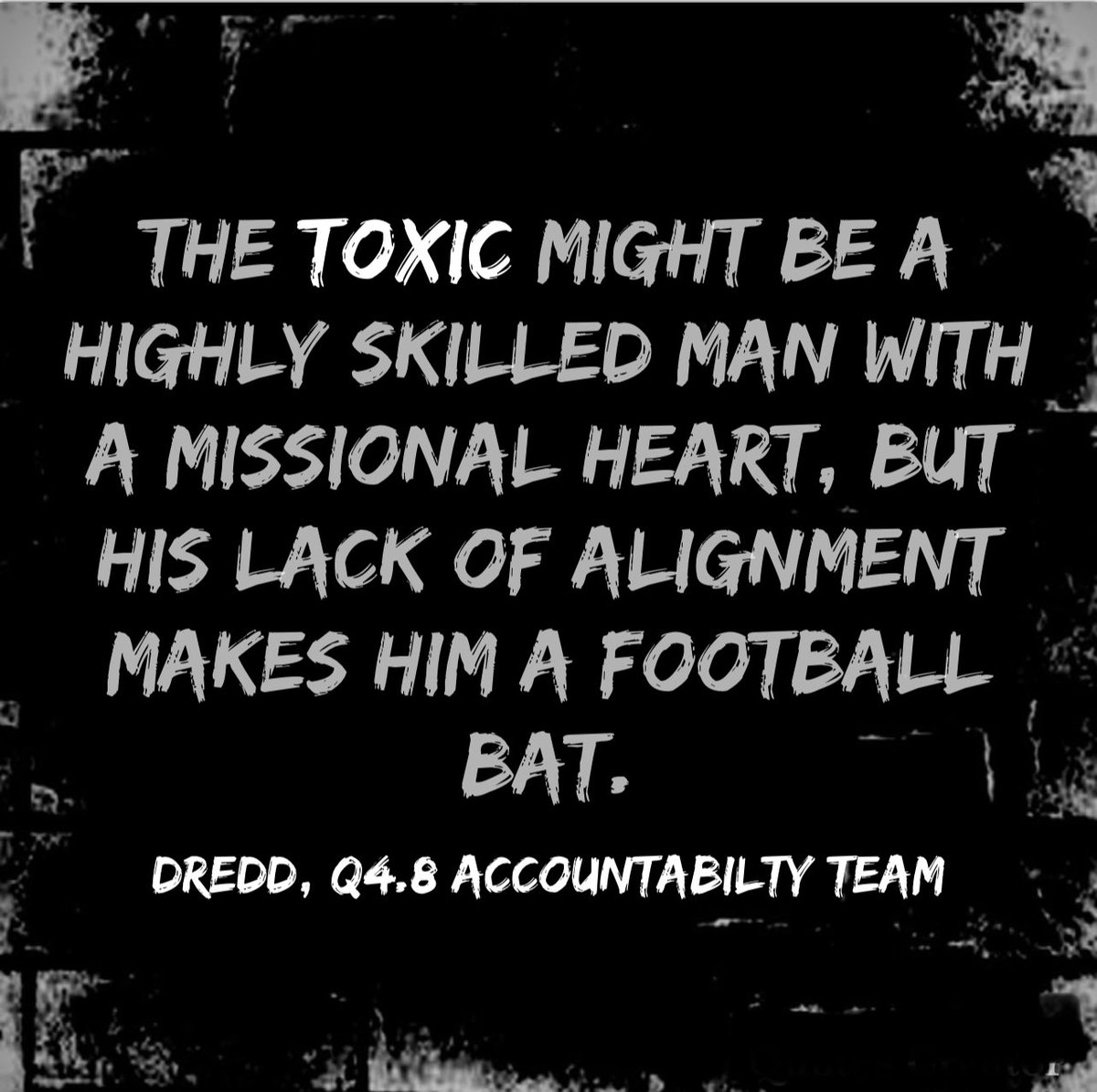 F3QSource's tweet photo. Standards are meaningless if the Q will not Enforce them.
Q4.8 #AccountabilityTeam https://t.co/LVD4jdOwkf
