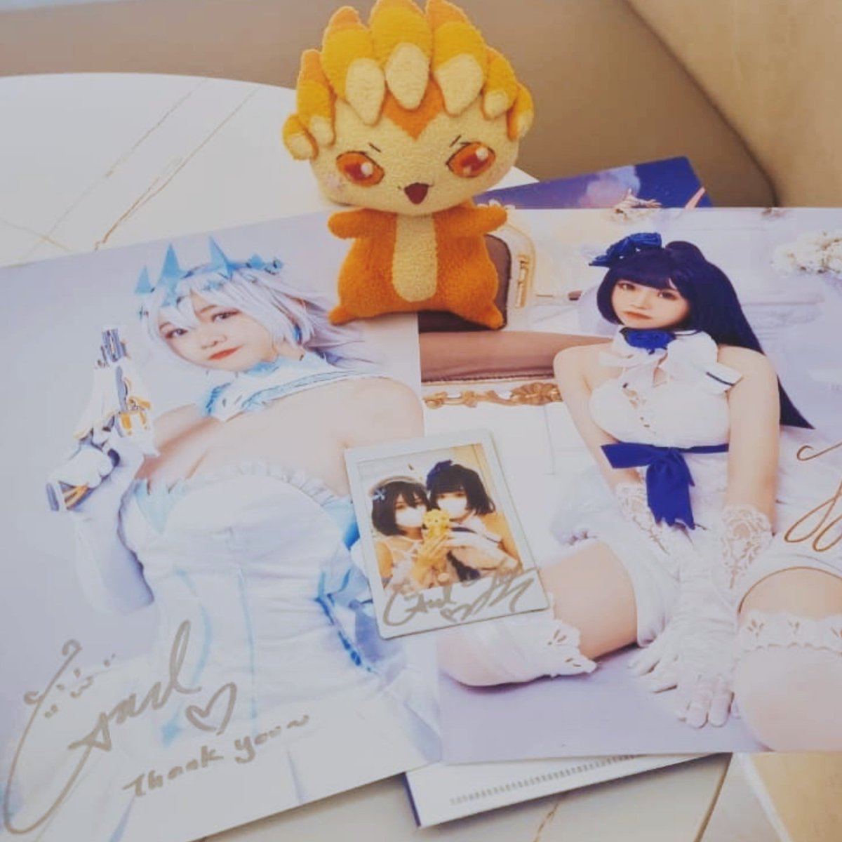 animangaki's tweet image. Kei-chan visited KOI Thé Malaysia recently to see Carol x Iris in action as Store Manager-sans for a day! Kei-chan thinks they did a great job~ We saw so many Captains there to celebrate the @HonkaiImpact3rd anniversary too! 
#SugarOverload #HonkaiImpact3xKOITHE