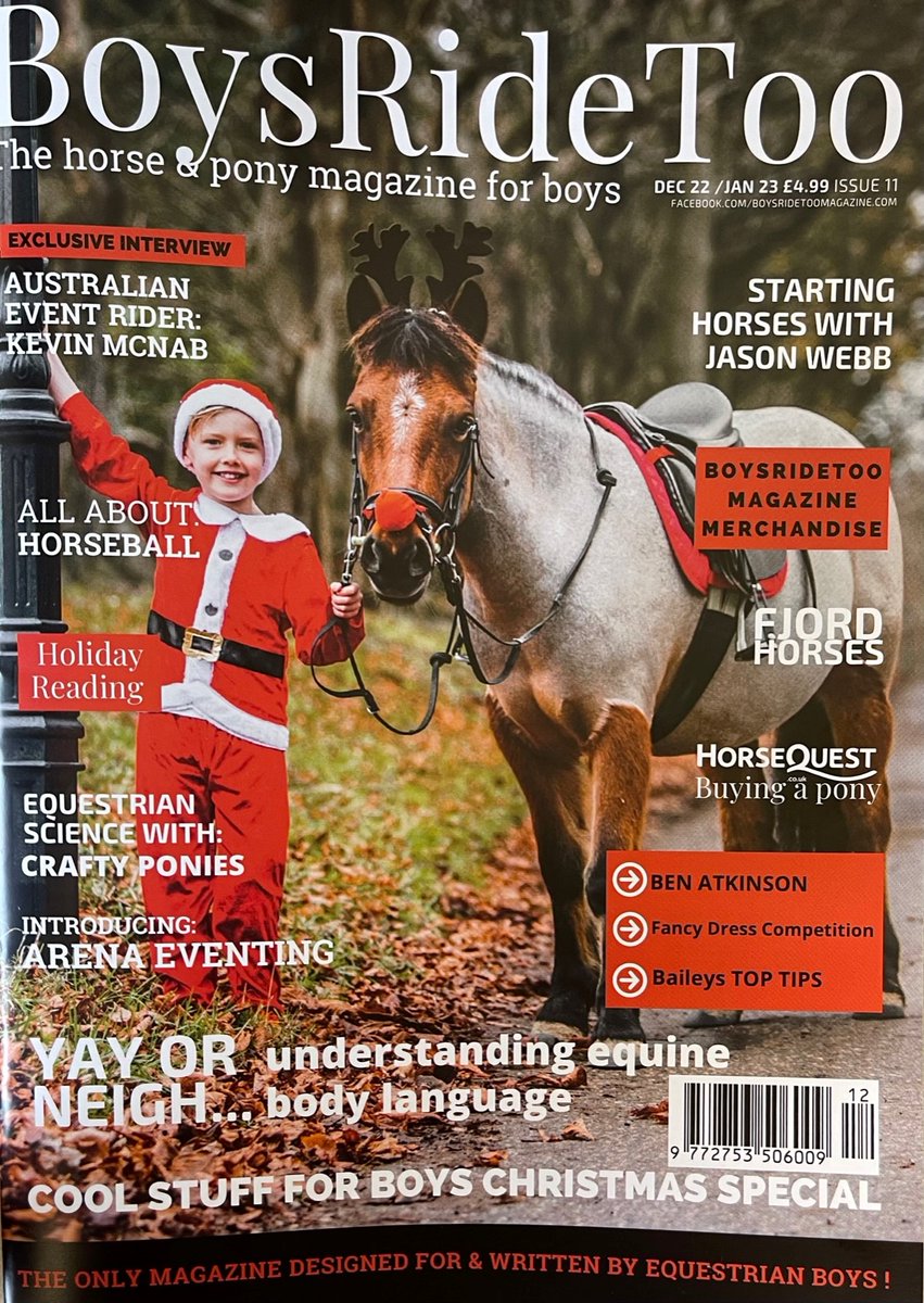 Don't miss the latest edition of Boys Ride Too Magazine - jam packed with great articles AND and exclusive interview with #absorbineambassador Kevin McNab #olympics2021 #OlympicEventing #olympicsilvermedal boysridetoomagazine.com