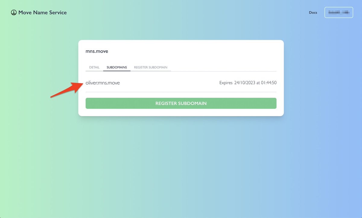 We completed the development of subdomain feature✨🚀
Now, anyone who hold MNS name can create their subdomains and also sell in the markets.

👇How to get subdomains👇
medium.com/@move_name_ser… 

#Aptos #AptosNFT #Sui #SuiEcosystem